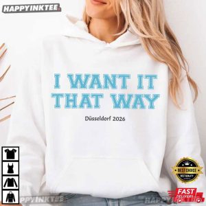 I Want It That Way Düsseldorf 2026 Music Concert T Shirt (2)