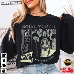 Sonic Youth Vintage Rock Band Music Fan Gift T Shirt (1)