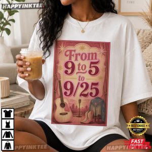 Dolly Day From 9 To 5 To 925 Country Music Gift for Music Lover T Shirt (4)