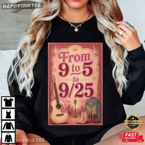 Dolly Day From 9 To 5 To 925 Country Music Gift for Music Lover T Shirt (1)