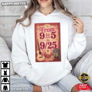 Dolly Day From 9 To 5 To 925 Country Music Gift for Music Lover T Shirt (2)