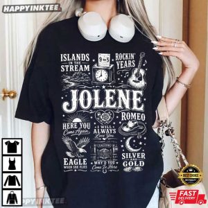 Dolly Parton Jolene Western Cowgirl Country Music T Shirt (3)