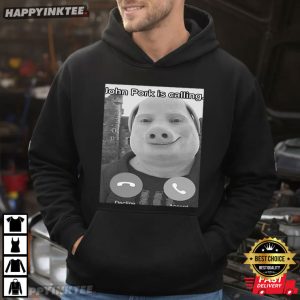 John Pork Is Calling Funny Brainrot Meme T Shirt (2)