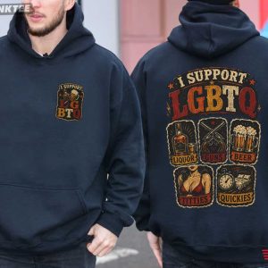 I Support LGBTQ Liquor Guns Beer Titties Quickies Funny T Shirt (1)