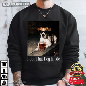 Jack Russell Smoking Drinking Beer I Got That Dog In Me T Shirt (1)