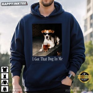 Jack Russell Smoking Drinking Beer I Got That Dog In Me T Shirt (2)