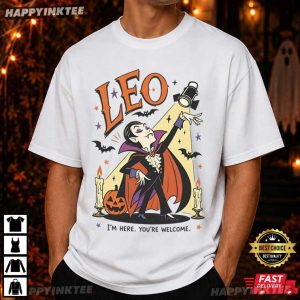 Leo Zodiac Vampire Halloween T Shirt (4)