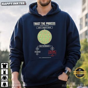 Trust The Process Reverse Colorblind Test Hidden Message T Shirt (2)