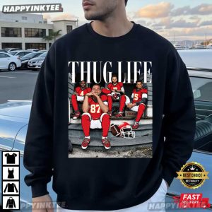 Thug Life Kansas City Chief Football Fan Gift T Shirt (1)