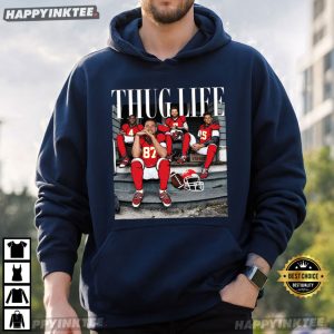 Thug Life Kansas City Chief Football Fan Gift T Shirt (2)