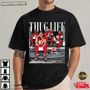 Thug Life Kansas City Chief Football Fan Gift T Shirt (3)