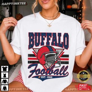 Buffalo Football Vintage Style Gift For Sport Fans T Shirt (4)