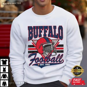 Buffalo Football Vintage Style Gift For Sport Fans T Shirt (1)