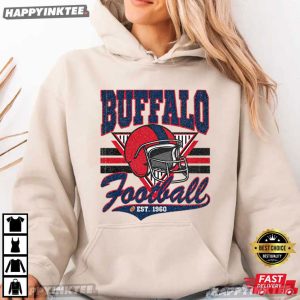 Buffalo Football Vintage Style Gift For Sport Fans T Shirt (2)