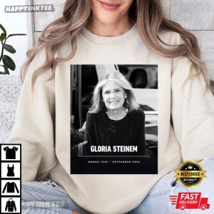 Gloria Steinem Memorial 1934 2026 Feminist T Shirt (1)