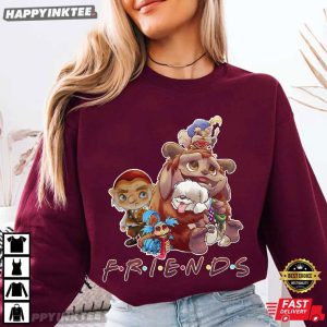 Labyrinth Goblin Characters Friends Fantasy Movie T Shirt (1)