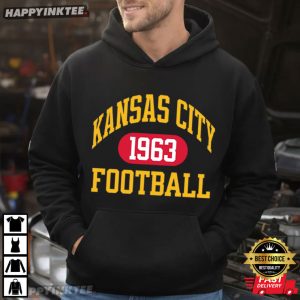 Kansas City Football 1963 Vintage Graphic Game Day T Shirt 2