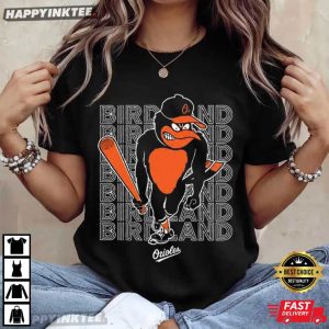 Baltimore Orioles Birdland Baseball T Shirt (4)