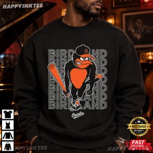 Baltimore Orioles Birdland Baseball T Shirt (1)