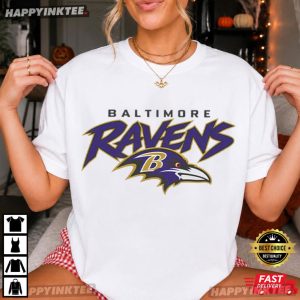 Baltimore Ravens Logo American Football T Shirt (4)