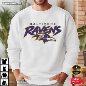 Baltimore Ravens Logo American Football T Shirt (1)
