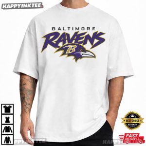Baltimore Ravens Logo American Football T Shirt (3)