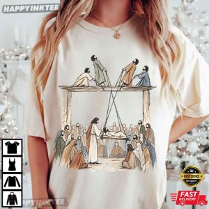 Jesus Heals The Man Of Palsy Christian Religious Gift T Shirt (2)