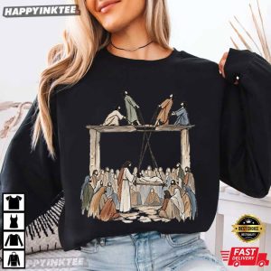 Jesus Heals The Man Of Palsy Christian Religious Gift T Shirt (3)