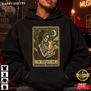 The Chihuahua Mom Tarot Card Halloween Gift T Shirt (2)