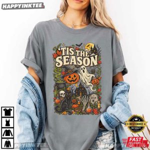 Tis the Season Halloween Gift T Shirt (1)