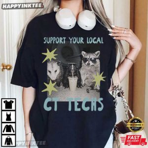 CT Tech Raccoon Possum Rad Radiology Technologist Graduation Gifts T Shirt (2)