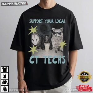CT Tech Raccoon Possum Rad Radiology Technologist Graduation Gifts T Shirt (3)