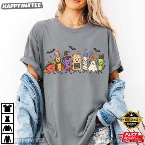 Cute Ghost Classroom Back to School Halloween Teacher Gift T Shirt (2)