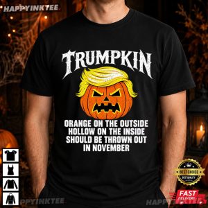 Trumpkin Spooky Season Anti Trump Funny Political Halloween T Shirt (2)