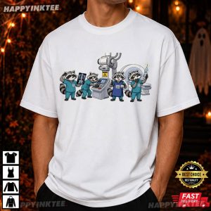 Xray Raccoon Radiology Tech Funny Radiographer Gift T Shirt (3)
