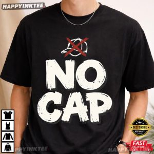 No Cap Funny Gen Z Slang Meme T Shirt (2)