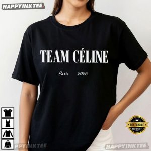 Team Celine Paris Tour 2026 Celine Dion T Shirt (4)