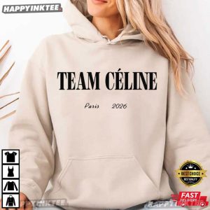 Team Celine Paris Tour 2026 Celine Dion T Shirt (1)