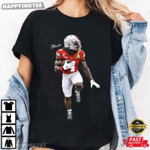 Jeremiah Smith Ohio State Buckeyes Football T Shirt (2)