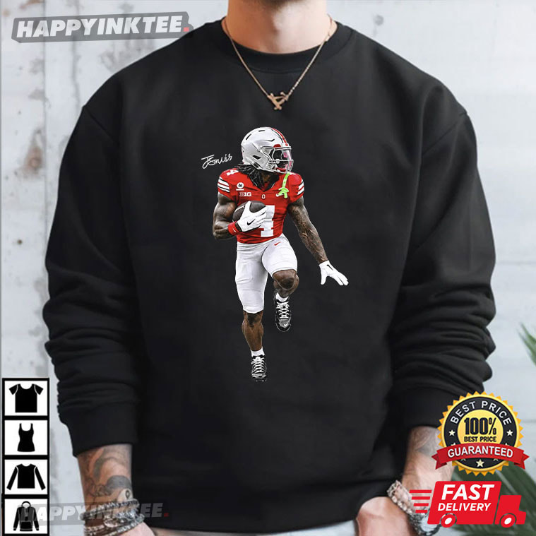 Jeremiah Smith Ohio State Buckeyes Football T-Shirt Jeremiah Smith Ohio State Buckeyes Football T-Shirt