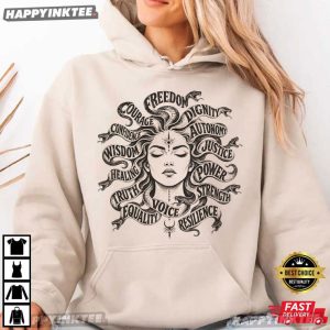 Medusa Mythical Greek Mythology Feminist Freedom Statement T Shirt (3)