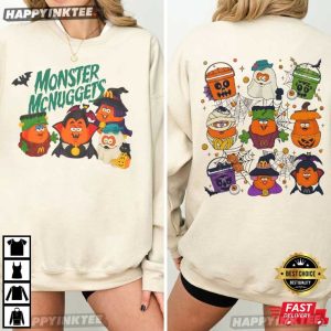 Monster Nuggets Halloween Chicken T Shirt (2)