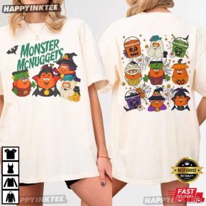 Monster Nuggets Halloween Chicken T Shirt (4)