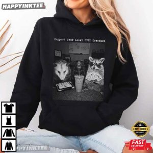 SPED Teacher Raccoon Possum Rat SPED Department Gifts T Shirt (4)