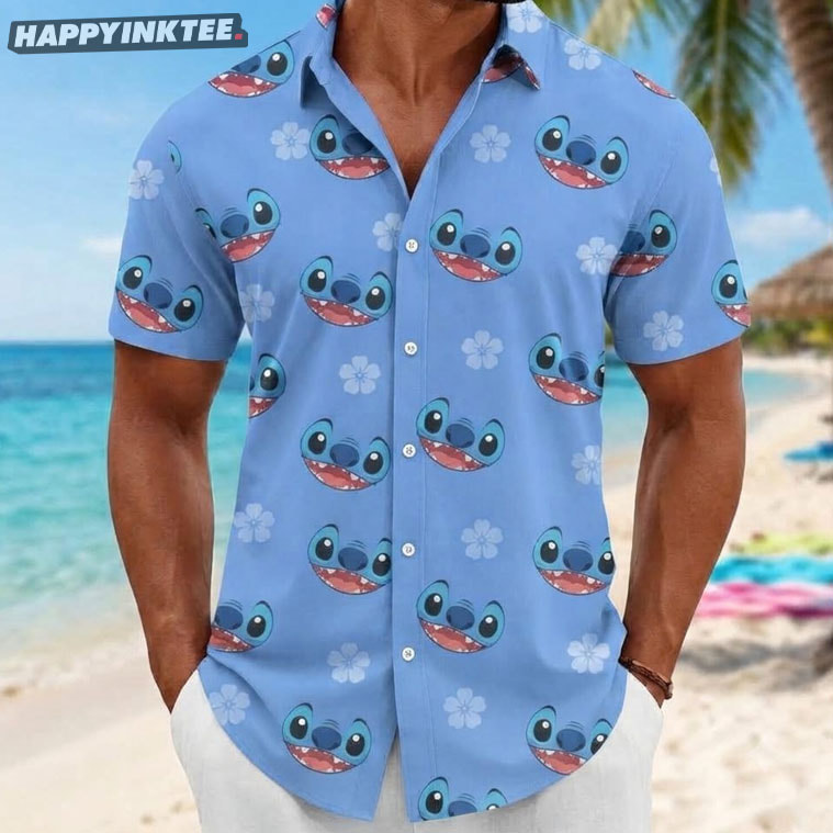 Lilo And Stitch Aloha Cartoon Summer Vacation Hawaiian Shirt Lilo And Stitch Aloha Cartoon Summer Vacation Hawaiian Shirt