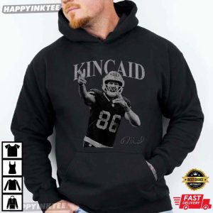 Dalton Kincaid Football Vintage Graphic T Shirt (4)