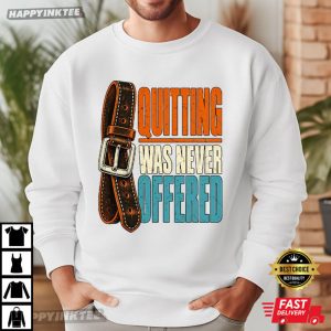 Quitting Was Never Offered Blue Collar Worker Gift T Shirt (1)