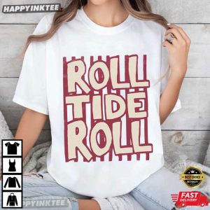 Roll Tide Roll Alabama Crimson Tide Football Gameday T Shirt (1)