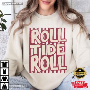 Roll Tide Roll Alabama Crimson Tide Football Gameday T Shirt (2)