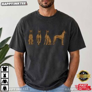 Brindle Great Dane Dog Lover T Shirt (4)